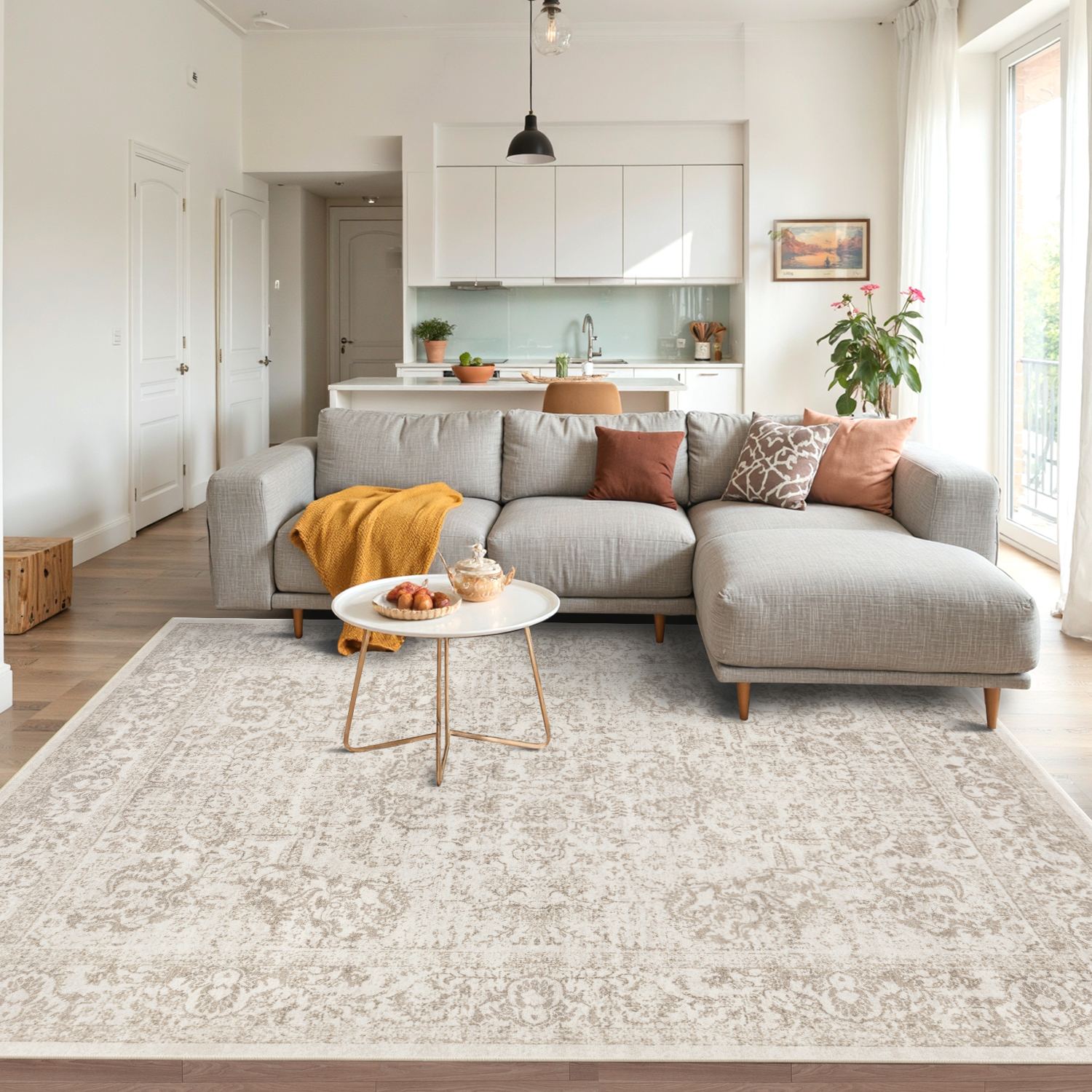 Pota-Light Brown(4'x6')