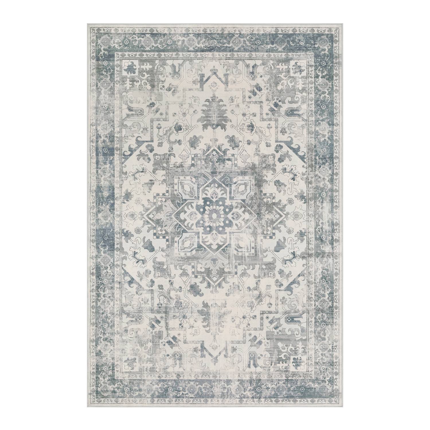 City Shadows-Blue&Grey(6'x9')